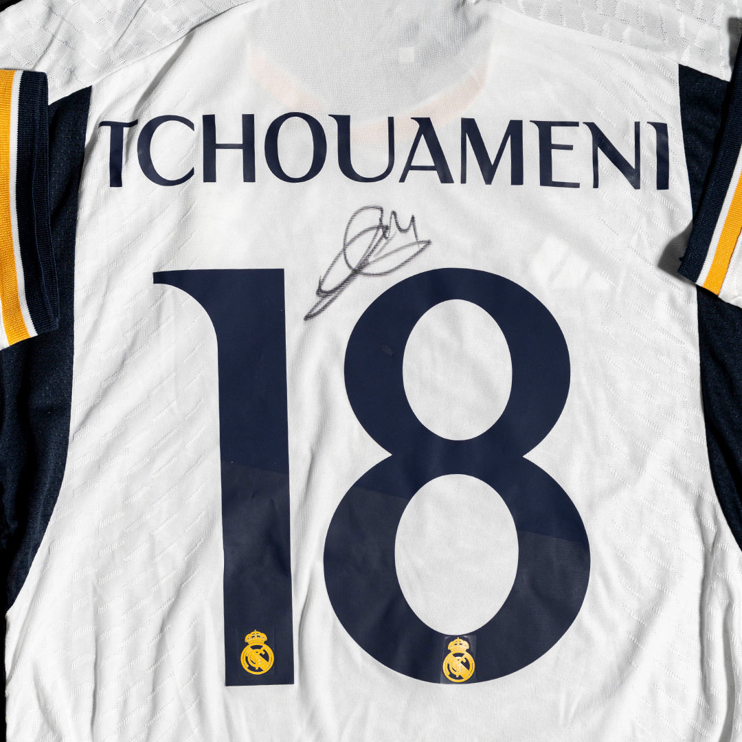 Jersey Firmado Aurelien Tchouameni - Real Madrid